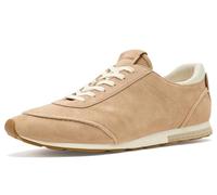 Cole Haan Women's Grandpro Low Profile Runner Energyweave Sneaker, Tuscan Sand Suede, 10 Wide