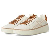 Cole Haan Women's Grandpro Topspin Golf Sneaker, Ivory/Tobacco Suede, 7.5 UK