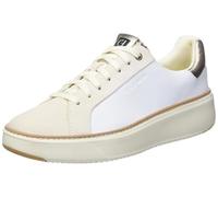 Cole Haan Women's Grandpro Topspin Golf Sneaker, White/Leopard Print, 6 UK