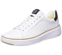Cole Haan Women's Grandpro Topspin Sneakers, White/Leopard Print, 7.5 Wide