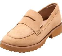 Cole Haan Women's Gwendolyn Penny Loafer, Biscuit Suede, 8 UK