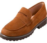 Cole Haan Women's Gwendolyn Penny Loafers, Tobacco Suede, 7.5 UK