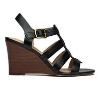 Cole Haan Womens Josie Fisherman Heels Sandals Black