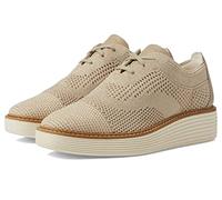 Cole Haan Women's Original Grand Platform Stitchlite Oxford, Rye Knit/Ivory, 7.5 UK