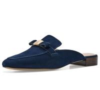 Cole Haan Womens Pasha Bow, Midnight Moon Suede/Raven, 4.5 UK