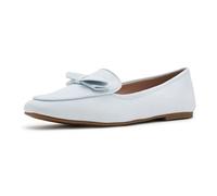 Cole Haan Women's Payson Soft Construction Bow, Ballad Blue Suede/White Leather, 6 UK