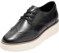 Cole Haan Women's Grand City Platform Oxford, Black/Ivory, 5 UK