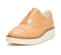 Cole Haan Women's Shoes-Originalgrand Platform Laceless Oxford, Biscuit/Ivory, 6 UK