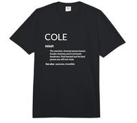 Cole is The Best Funny Name Definition Cole Comfort Colors Adult Heavyweight T-Shirt