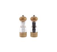 Cole & Mason 105 Precision+ 2 in 1 Salt Pepper Grinder Mill Set of 2