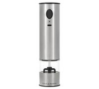 Cole & Mason Battersea Electric Salt and Pepper Grinder, USB Rechargeable Salt and Pepper Mill with Adjustable Grind, One Handed Operation, Easy to Refill, USB Cable Included, 21cm