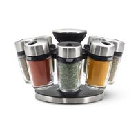 Cole & Mason Cambridge 8 Jar Herb & Spice Carousel - Clear