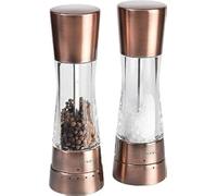 Cole & Mason CH59418G Derwent Set of Salt/Pepper Grinders Stainless Steel Copper-Colour 6 x 6 x 19 cm