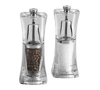 (3) Cole & Mason Crystal Precision+ Salt & Pepper Mill Set, New