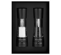 Cole & Mason Derwent Matt Black Salt & Pepper Mill Set 190mm