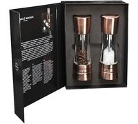 Cole & Mason Derwent Precision Copper Salt & Pepper Mill Boxed Gift Set 19cm