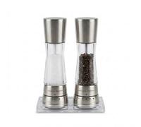 Cole & Mason Derwent Silver Salt & Pepper Mill Set 190mm