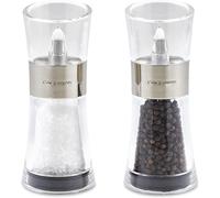 Cole & Mason Flip 180 Chrome Salt and Pepper Mill Set, Adjustable Coarseness, C