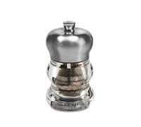 Cole & Mason H307091P Ascot Pepper Mill, Precision+, Stainless Steel/Acrylic, 100 mm, Single, Includes 1 x Pepper Grinder