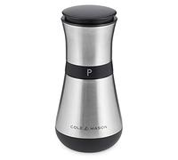 Cole & Mason H321914 Henley Pepper Mill, Precision+ Inverta, Stainless Steel, 135 mm, Single, Includes 1 x Pepper Grinder