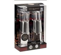 Cole & Mason H57273P Bobbi Salt and Pepper Mills, Chrome/Acrylic,Grinders