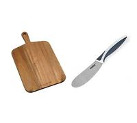 Cole & Mason H722132 Barkway Medium Chopping Board with Handle | Wooden Board/Cutting Board/Serving Board | Acacia Wood | (L) 460mm x (W) 270mm x (D) 20mm | Not Suitable for The Dishwasher