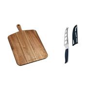 Cole & Mason H722133 Barkway Large Chopping Board with Handle | Wooden Board/Cutting Board/Serving Board | Acacia Wood | (L) 520mm x (W) 320mm x (D) 20mm | Not Suitable for The Dishwasher
