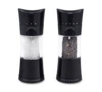 Cole & Mason Harrogate Black Salt and Pepper Grinder Set with Adjustable Ceramic Mechanism