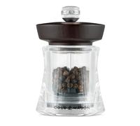 Cole & Mason Holborn Pepper Mill Chocolate Beech, 95mm, Pepper Grinder with Adjustable Coarseness, Precision+ Carbon Mechanism, Lifetime Mechanism Guarantee