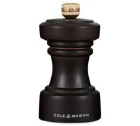 Cole & Mason Hoxton Chocolate Wood Salt Mill 104mm - Dark Brown