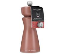 Cole & Mason Kenton Salt and Pepper Mill, Cinnamon, Adjustable Grind, Durable Ceramic Mechanism, Includes 1x Grinder, 15cm
