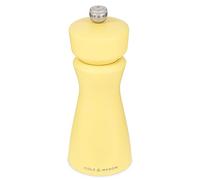 Cole & Mason Kenton Salt and Pepper Mill, Turmeric, Adjustable Grind, Durable Ceramic Mechanism, Includes 1x Grinder, 15cm