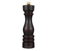 Cole & Mason London Chocolate Wood Salt Mill 220mm - Dark Brown