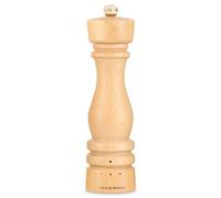 Cole & Mason London Natural Beech Wood Salt Mill 220mm Grind Select