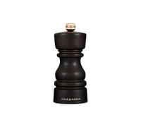 Cole & Mason London Chocolate Wood Pepper Mill, Precision+ Carbon Mechanism, Pepper Grinder with Adjustable Grind, Beech Wood, 130mm, Seasoning Mill, Lifetime Mechanism Guarantee