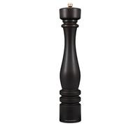 Cole & Mason London Chocolate Wood Pepper Mill, Precision+ Carbon Mechanism, Pepper Grinder with Adjustable Grind, Beech Wood, 400mm, Seasoning Mill, Lifetime Mechanism Guarantee