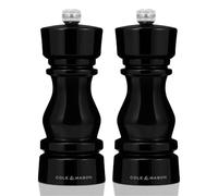 Cole & Mason London Salt and Pepper Grinder Set, Acrylic Black Gift Set