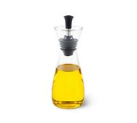 Cole & Mason Sawston Oil and Vinegar Pourer, 350ml, Oil Dispenser/Vinegar Dispenser, Glass, 210 mm, Single, Oil Bottle/Vinegar Bottle, Drip Return Sytem