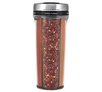 Cole & Mason Saunderton Herb and Spice Storage Jar and Shaker with Spices Included, Adjustable Multi-Use Seasoning Dispenser with Precision Pour Control