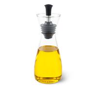 Cole & Mason Sawston Oil and Vinegar Pourer, 350ml, Oil Dispenser/Vinegar Dispenser, Glass, 210 mm, Single, Oil Bottle/Vinegar Bottle, Drip Return Sytem