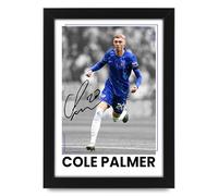 Cole Palmer Signed Poster Print - Limited Edition Autograph Fan Gift - Collectible Memorabilia Merchandise (Framed A3 (30x40cm))