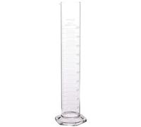 Cole-Parmer Essentials Graduated Cylinder, Glass, Hexagonal Base, 2000 mL; 1/PK