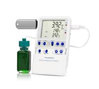Cole-Parmer - Traceable Excursion-Trac - Data Logging Digital Thermometer - Medical & Scientific Fridge Thermometer, 1 Glass Bottle Temperature Probe - LCD Screen, -50°C to 70°C / -58°F to 158°F