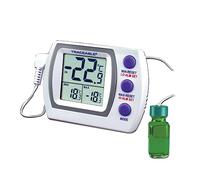 Cole-Parmer Traceable Jumbo Fridge Freezer Digital Thermometer - Business, Medical & Scientific Fridge Thermometer, 1 Bottle Temperature Probe - Calibration, LCD Screen, -50°C to 70°C / -58°F to 158°F