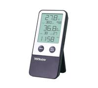 Cole-Parmer - Traceable Temperature and Humidity Thermohygrometer with Clock - Medical & Scientific - LCD Screen, 0°C to 50°C / 32°F to 122°F