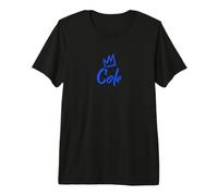 Cole the King/Blue Crown & Name for Men Called Cole Premium T-Shirt