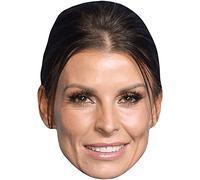 Coleen Rooney (Smile) Celebrity Mask, Flat Card Face, Fancy Dress Mask