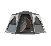 Coleman Cortes Octagon 8 Tent in Grey, Size 8 Man Tent, Polyester | Charlies