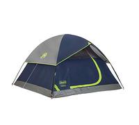 Coleman 4-Person Dome Tent for Camping | Sundome Tent with Easy Setup, Navy/Grey