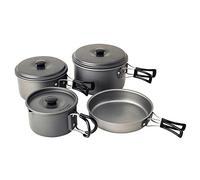 Coleman 8 pcs Trekking Kit Hard Anodized Aluminium with Carry bag